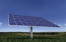 Die Montage kann auch auf oder an einem Gebäude erfolgen Idealer Solarertrag durch zweiachsige Nachführung Alle SunChaser 2 sind zweiachsig nachgeführt, in der Vertikalachse (Azimut) um bis zu 270º,