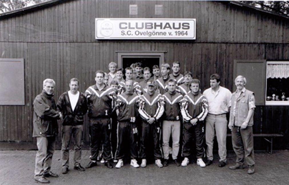 1983 wurde auf dem Sportplatz in Ovelgönne ein vereinseigenes