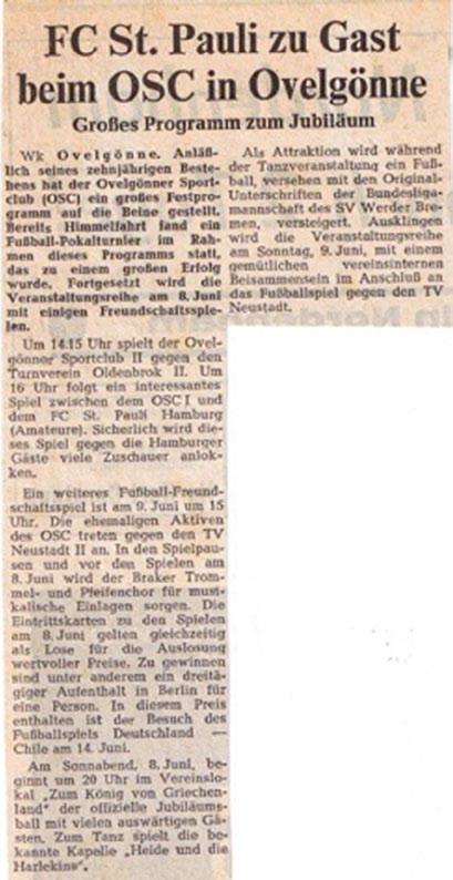 Oldenburg - SC Ovelgönne 1:3 (0:0) - SC Ovelgönne - FC Comet Wilhelmshaven 0:1 (0:1) - TuS Obenstrohe - SC Ovelgönne 6:2 (3:0) Mit 11:19 Toren und 4:8 Punkten belegte Ovelgönne den letzten Platz.