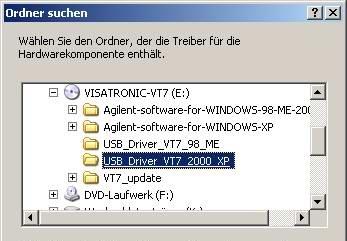 In the screenshot on the right side, the folder for WINDOWS XP has been choosen.