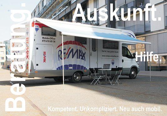 Dasselbe tut RE/MAX Winterthur auch heute: Mit dem neuen «Mobile-Office», mit dem das sympathische und erfolgreiche Team von Immobilienspezialisten Fachkompetenz auch vor Ort bringen will.