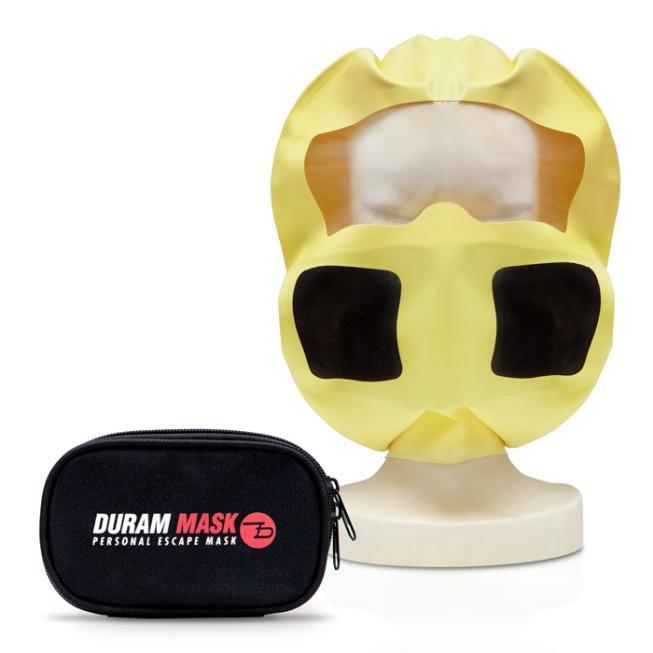 MASKITO - Kompakte Fluchtmaske für Chemienotfälle Ein sehr kompaktes Atemschutzgerät für die Selbstrettung in Notfällen,