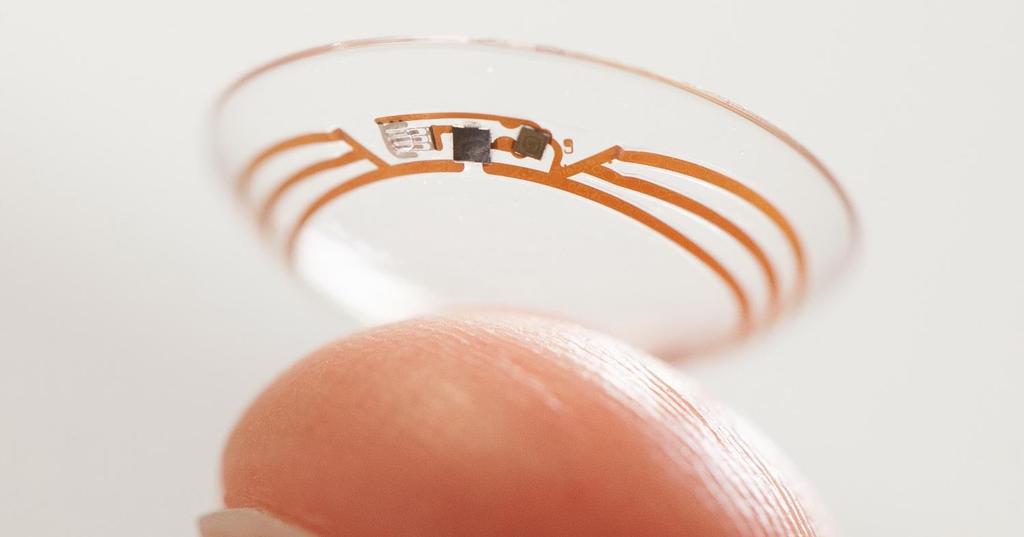 Google Lens Die Kontaktlinse, die meinen Blutzuckerspiel misst