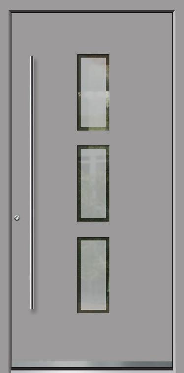 Faunus, (PG0), flügelüberdeckendes Türblatt (PG9), Glas Rimini, Klarglas mit