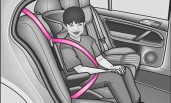 126 Sichere Beförderung von Kindern Wenn Sie in Ausnahmefällen einen Kindersitz auf dem Beifahrersitz verwenden wollen, in dem das Kind mit dem Rücken zur Fahrtrichtung sitzt (in manchen Ländern bei