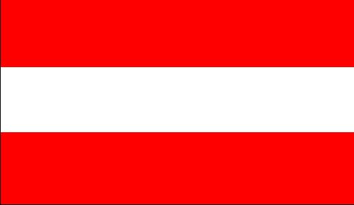 Die Nationalflagge wird