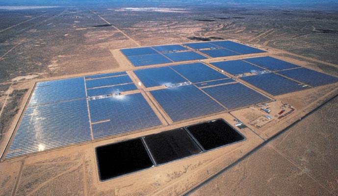 W. Schiel: Collector development for solar parabolic trough power plants samten 150 m mit der erforderlichen hohen Genauigkeit von 0,04 auf den jeweiligen Stand der Sonne auszurichten.