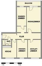 39 m², Bad gefliest mit Fenster und Badewanne, Wohnküche gefliest mit Fenster, Keller, Trockenraum, EnAusw.