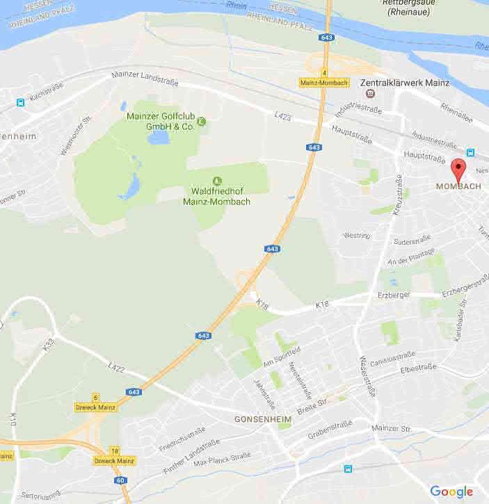 Planung 6-streifiger Ausbau ab Autobahndreieck Mainz bis Anschlussstelle Mainz-Mombach
