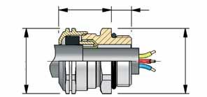 CDE - (für geschirmte oder armierte Kabel) CDE - (for shielded or armoured Kabel) aterial essing