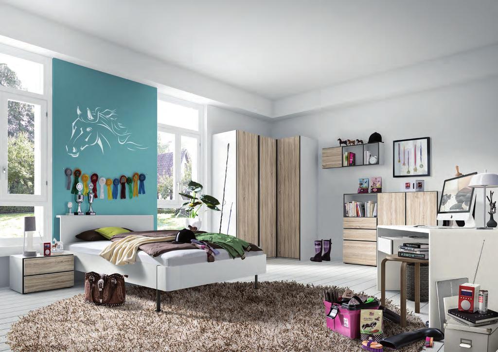 Vom Jugendzimmer bis zum Apartment ultra 4 young living bietet moderne, flexible Möbel für die verschiedensten