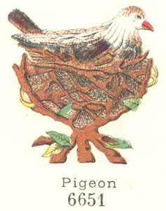 6651, Pigeon Sammlung Neumann Abb. 2006-2-01/017 (Ausschnitt) MB Portieux 1886, 2. eme Partie, Planche 173, Sucriers Abb.