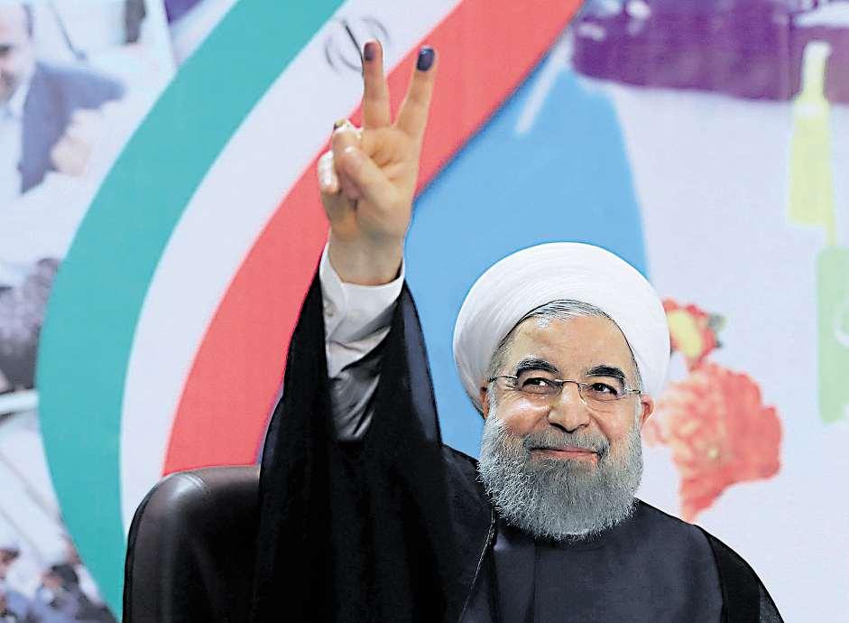 BERLINER MORGENPOST SONNTAG,. MAI 17 POLITIK 5 Iraner stimmen für Ruhanis Reformkurs Der Präsident wird im Amt bestätigt.
