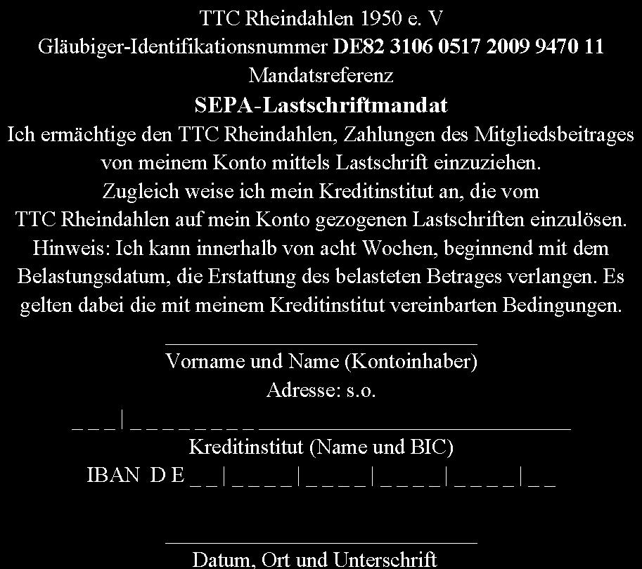 TISCHTENNISCLUB Rheindahlen 1950 e.v.
