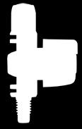 Bar Durchfluss l/std Sprühdurchmesser (m) TRIO-SPRAY [A] [B] [C]