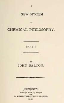 John Daltons Atomhypothese 1. Wie kommt Dalton auf die Atomhypothese? a. Die Eigenschaften des Wassers 2. Welche Aussagen trifft Dalton mit Hilfe des Atommodells? A. Verhalten von Stoffen bei chem.