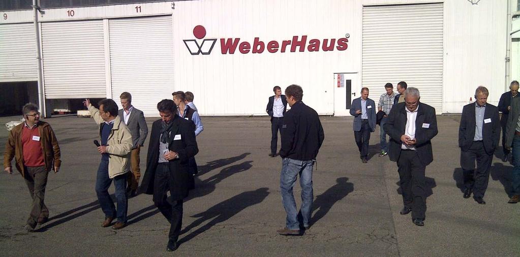 WeberHaus, Rheinau Der renommierte Fertighaushersteller hat vor 6 Jahren mit dem Ordnung-Schaffen begonnen und dann die schlanke Produktion mit Workshops konsequent weiterverfolgt.
