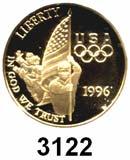 193 U. S. A. 3122 5 Dollars 1996 W, West Point (7,52g FEIN).