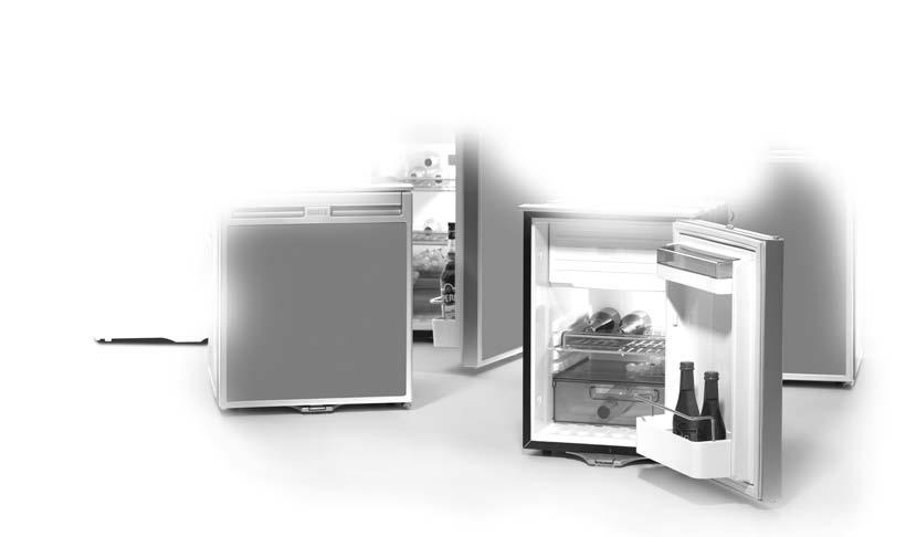 Glänzende Aussichten Premium-Kühlschränke in Edelstahloptik und Chrom Kompressorkühlschränke Die exklusiven Kühlschränke CoolMatic CR sind wie geschaffen für alle, die am liebsten First Class