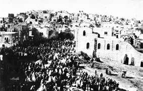 Ramallah Jericho Jerusalem Bethlehem TOTES MEER SYRIEN JORDANIEN Quelle: PalestineRemembered.com, überarbeitet // Der Zionismus entsteht Die Wurzeln des Palästina-Problems liegen im ausgehenden 19.