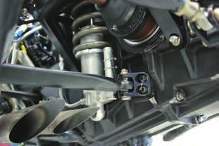 Das Hinterteil des MP4/4 ein Blick auf die Komponenten des Chassis-Hinterteils Die