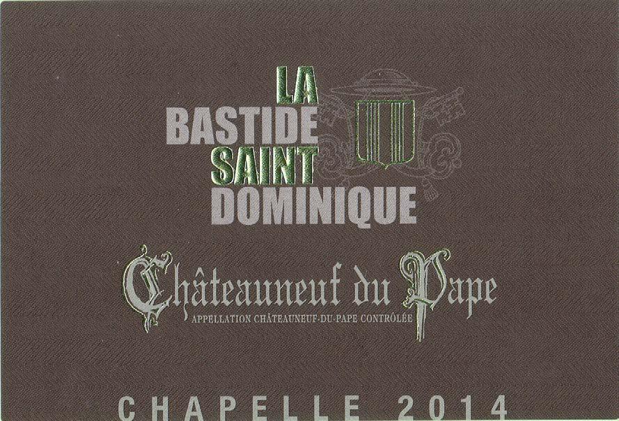 AOP Châteauneuf du Pape Weiß CHAPELLE Kleinste Einzellagen auf der Hochebene um Pignan u. St.