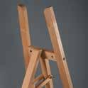Der Modern Art Easel ist hergestellt aus Buchenholz und somit sehr solide in seiner Ausführung.