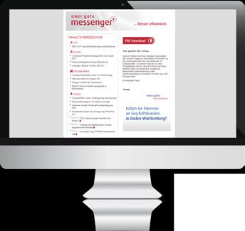 Der werktägliche Newsletter liefert die wichtigsten Energienachrichten und Marktdaten des Tages. Er erscheint im HTML- und PDF-Format.
