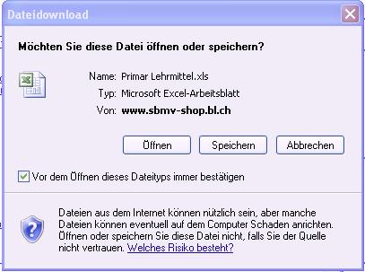 (Nachfolgend Beispiel Windows XP) Schritt 2: Sie das