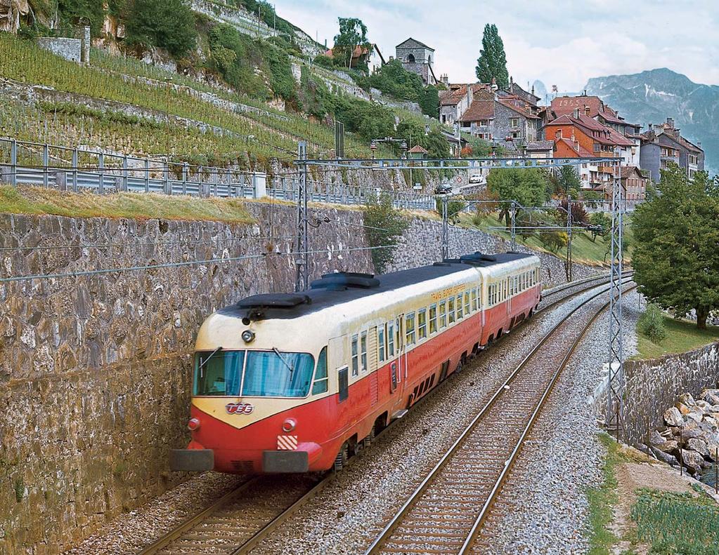 FOTO: YVES BRONCARD Der TEE-Einsatz zwischen Mailand und München begann am 15.