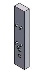 ZUBEHÖR Riegelschaltkontakt und Bohrschablone Riegelschaltkontakt Wechsler VdS Klasse C (G 107060) Schaltpunkt einstellbar, mit 10 m langem Kabel LIYY 3x0,14 mm², mit Kunststoffhalter und je 1 x