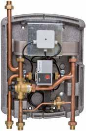 .4 Frischwasserstationen Frischwasserstation EasyflowFresh 1, thermisch geregelt Zur hygienischen Warmwasserbereitung im Durchlauferhitzerprinzip aus Pufferspeichern Komplett vormontiert, isoliert,