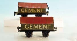 MÄRKLIN Cementwagen 1919/1 bei einem Wagen ist der