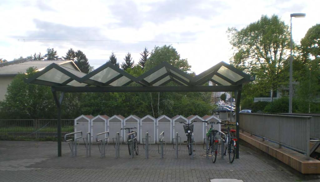 Gute Anlagen mit Überdachung Bahnhof Linden - Ostseite