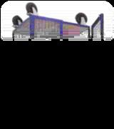 Rollwagen Gitter-Transportwagen Typ TW mit Lenk- und Bockrollen mit Vollgummibereifung und Rollenlager mit zwei Flügeltüren, abschließbar mit Etagenböden, die heraus nehmbar sind Oberfläche: roh, RAL