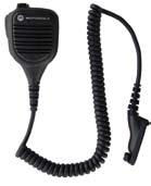 Ohrhöreranschluss PMMN4050 Großer Mikrofon-Lautsprecher mit Nebengeräuschunterdrückung Sendetaste 3,5mm Klinkenbuchse für Ohrhörer Gürtelclip Anschluss: