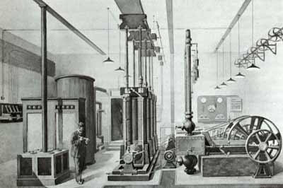 1882 Edison: erstes Kraftwerk in Manhattan Erstes Kraftwerk in Berlin 1884 Dr.