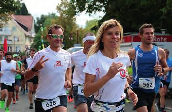Die Siegreichen im Marathon kamen aus Österreich (Hannes Kranixfeld in 2:52:32) und mit Christiane Buxton aus Reutlingen.