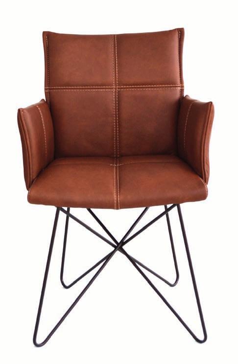90 x 51,5 (Stuhl)/57 (Sessel) x 58 cm Sitzhöhe: ca.