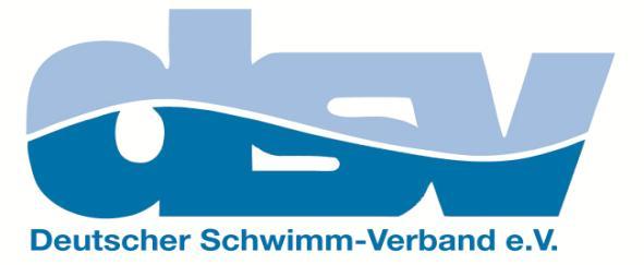 Deutscher Schwimm Verband e. V. Fachsparte Schwimmen Kiel, den 8.