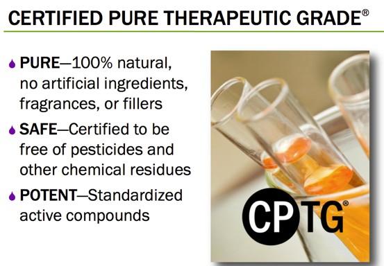 dōterra Certified Pure Therapeutic Grade (CPTG ) ätherische Öle zählen zu den sichersten, reinsten, und wohltuendsten ätherischen Ölen, die derzeit erhältlich sind.