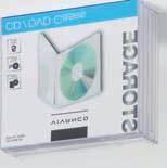 31691 VPE 40 CD/DVD Jewel Case, 5er Pack, transparent - Bruchsicheres Material, schützt die CD/DVD vor