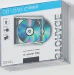 Beschädigungen - Für je eine CD/CD-ROM/DVD + Booklet - Im 50er Pack - Maße: 125 x 143 x 275mm CD SLIM 50B