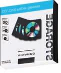 CD-ORGANISER Für CD CD/DVD Umschläge, 60er Pack, 6 Farben - Klarsichthüllen zur Aufbewahrung von CD's/DVD's - Aus wärmebeständigem PP-Material - Für 60 CD's/DVD's - Farben