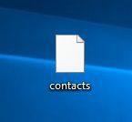 Die gesicherten Kontakte auf Windows PC/-Laptop speichern: Gehen Sie auf Kontakte > Synchronisieren oder Archivieren >