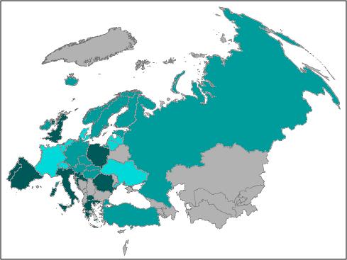 Prävalenz von Übergewicht bei europäischen Jugendlichen 2010 BMI- for- age >10% 10% BMI- for- age <15% 15%