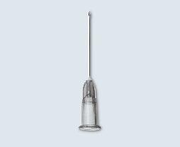 Ansichten Hohe Eigenstabilität der Nadel Eine feste Fixierung der Nadel für absolut saubere Stichkanäle und sicheren Halt.