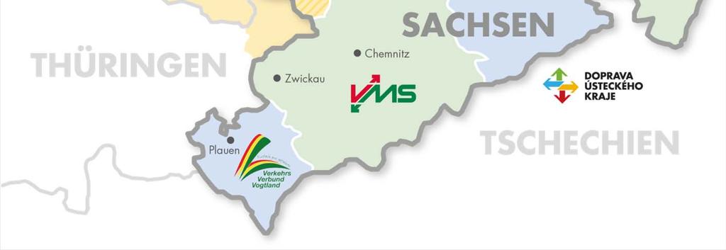 Vogtland (VVV) Verkehrsverbund Mittelsachsen (VMS)