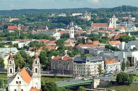 Flugreisen Gauja bei Sigulda-in einer der bildhaftesten Städte in Lettland, die oft lettische Schweiz genannt wird.