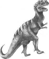 rex) der Dinosaurier war Bewohner von Hochebenen und Steppen in Nordamerika, seltener in Asien.